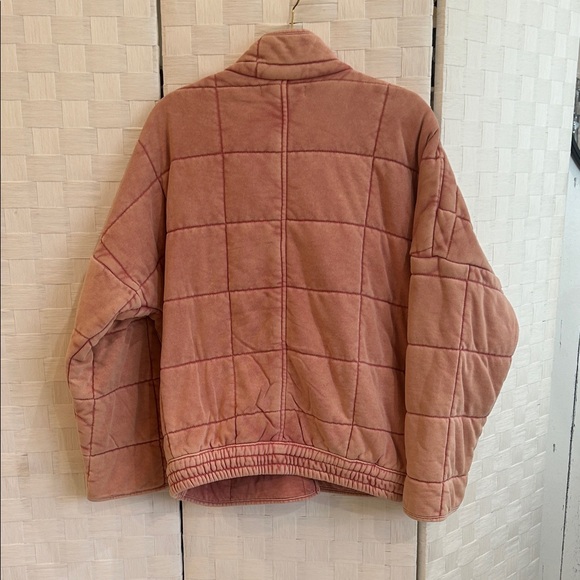 Forever 21 Quilted Cotton  Puffer Jacket - Dusty Pink - Picture 7 of 7